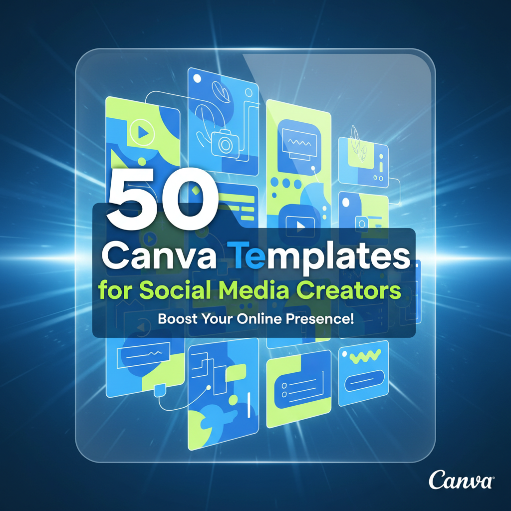 50 Canva Templates for Social Media Creators
