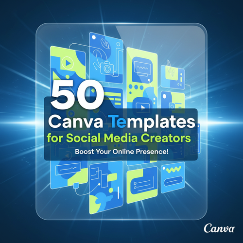 50 Canva Templates for Social Media Creators